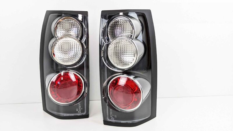 Black Altezza Tail Lights Fit For Holden Commodore HSV VT VX VU VY VZ Ute Wagon TL-HLN030LS - Machter