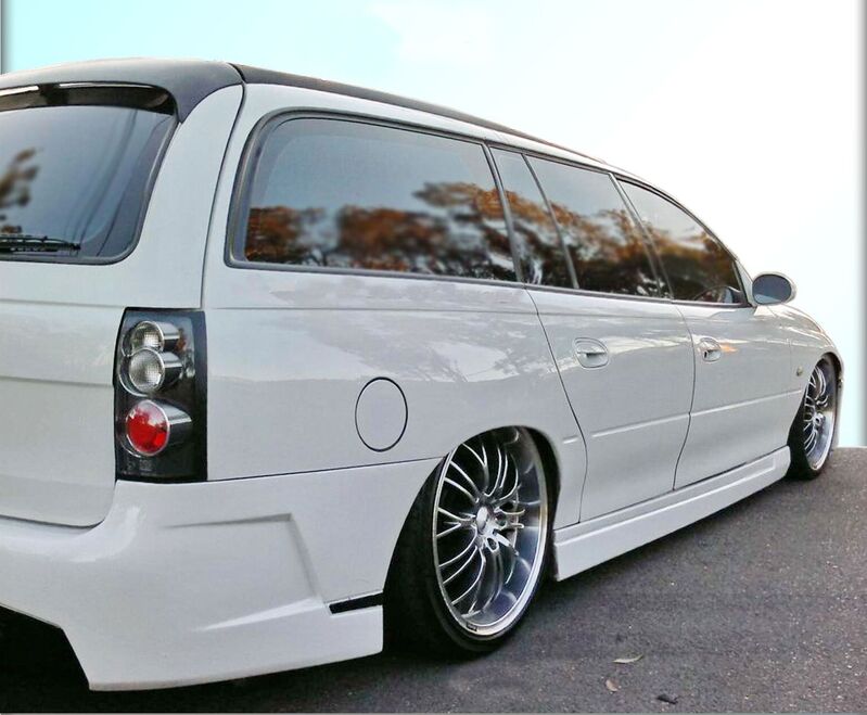 Black Altezza Tail Lights Fit For Holden Commodore HSV VT VX VU VY VZ Ute Wagon TL-HLN030LS - Machter