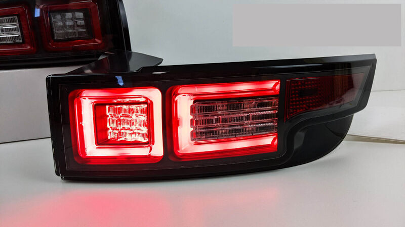 Black LED Tail Lights Fit For Land Rover Range Rover Evoque L538 Series 1 2011-2015 TL-LR021LS - Machter