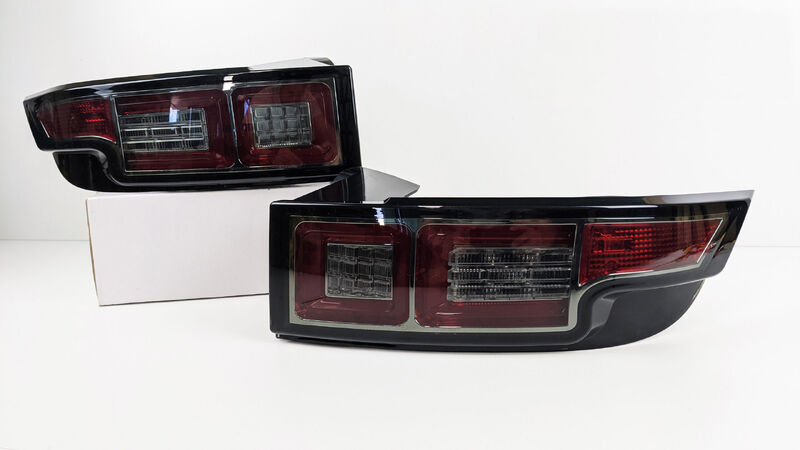 Smoke LED Tail Lights Fit For Land Rover Range Rover Evoque L538 Series 1 2011-2015 TL-LR022LS - Machter