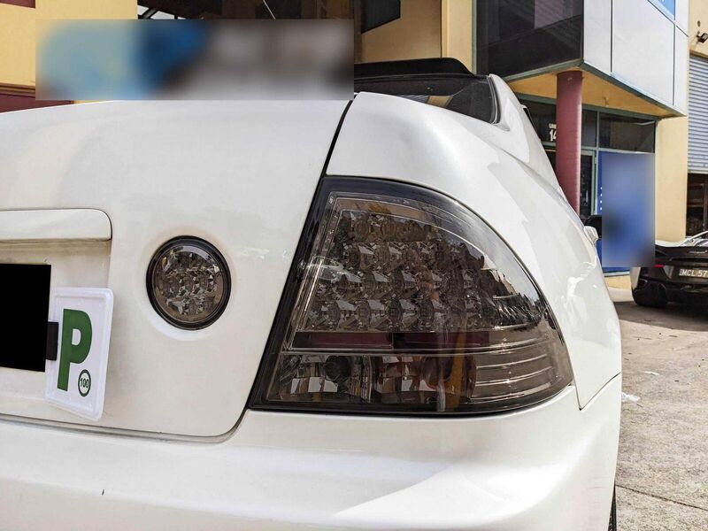 JDM Smoke LED Tail Lights Fit For Lexus IS200 IS300 Toyota Altezza 1999-2005 TL-LX027LS - Machter