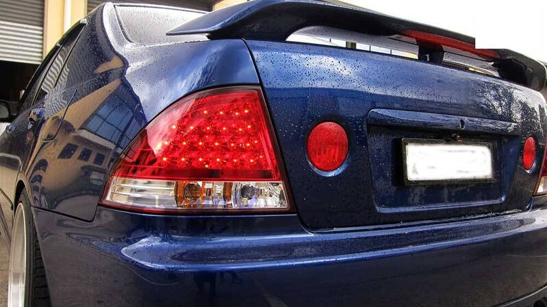 Clear Red LED Tail Lights Fit For Lexus IS200 IS300 Toyota Altezza 1999-2005 TL-LX029LS - Machter