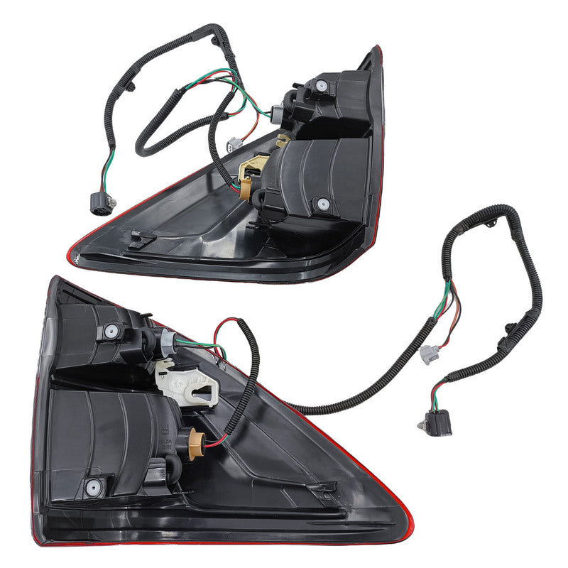 4 Pcs Outer + Inner Rear Tail Lights Brake Lamp Fit For Mazda BT-50 2015-2020 TL-MA004 - Machter