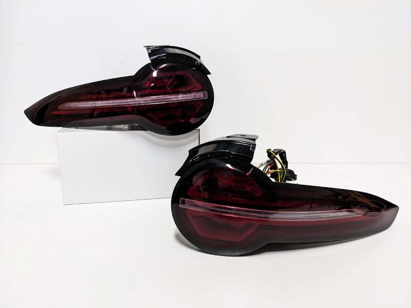 Smoke Red Full LED Sequential Indicators Tail Lights Fit For Mazda MX-5 ND 2015-2022 TL-MA024LS - Machter