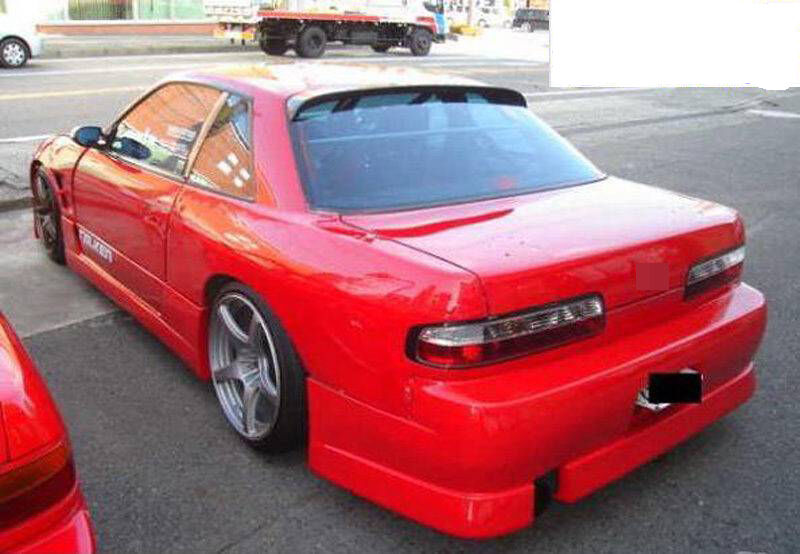Clear Red LED Tail Lights Fit For Nissan Silvia S13 DMAX 1989-1994 TL-NS026LS - Machter