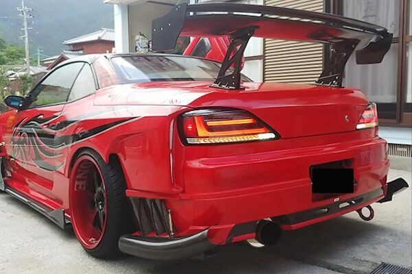 Black Edition Sequential LED Tail Lights Fit For Nissan 200SX S15 Silvia Spec R 1999-2002 TL-NS029LS - Machter