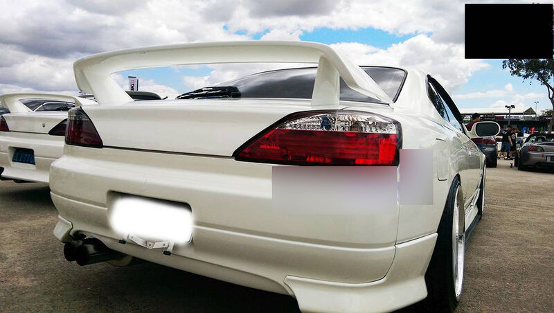 DMAX Clear Red LED Tail Lights Fit For Nissan Silvia 200SX S15 Spec R 1999-2002 TL-NS033LS - Machter