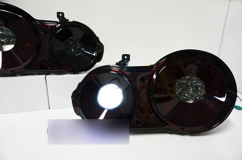 Crystal Eye Smoke Red 3D LED Stripe Bar Tail Lights Fit For Nissan GTR R35 VQ38 2007-2021 TL-NS035LS - Machter