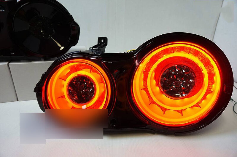 Crystal Eye Smoke Red 3D LED Stripe Bar Tail Lights Fit For Nissan GTR R35 VQ38 2007-2021 TL-NS035LS - Machter