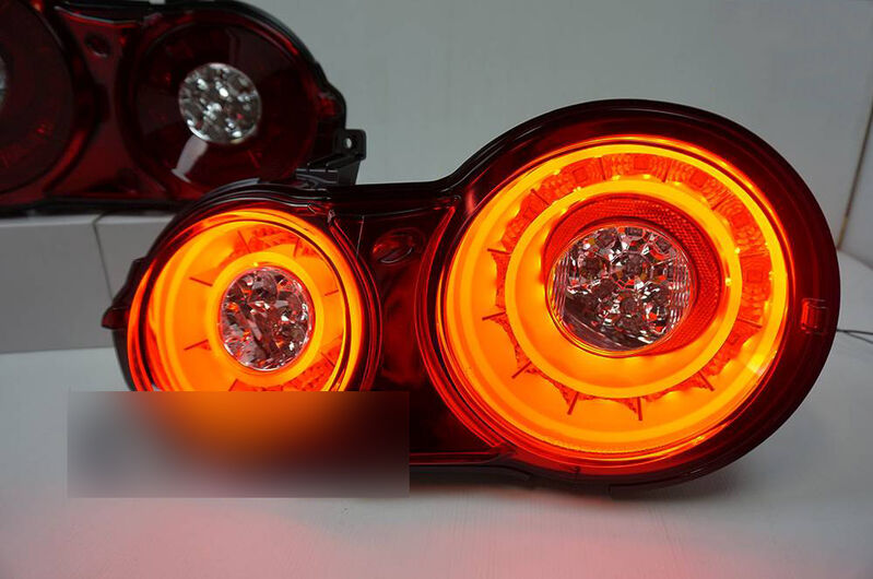 Crystal Eye Clear Red 3D LED Stripe Bar Tail Lights Fit For Nissan GTR R35 VQ38 2007-2021 TL-NS037LS - Machter