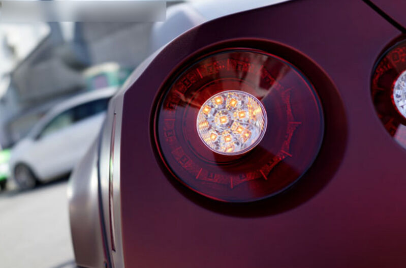 Crystal Eye Clear Red 3D LED Stripe Bar Tail Lights Fit For Nissan GTR R35 VQ38 2007-2021 TL-NS037LS - Machter