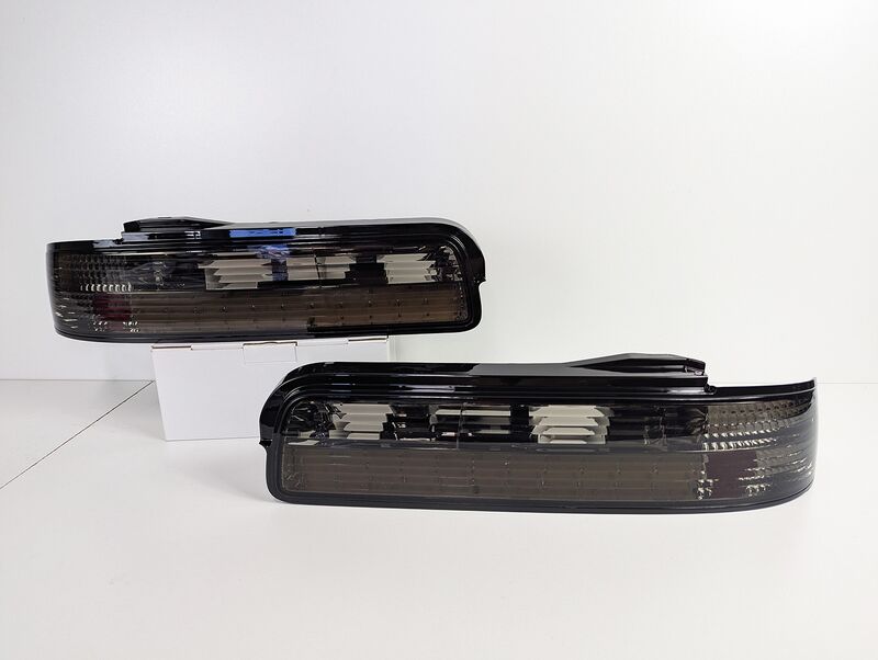 Smoke LED Tail Lights Fit For Nissan Silvia S13 DMAX 1989-1994 TL-NS040LS - Machter