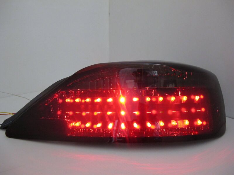 DMAX Smoke Red LED Taillights Fit For Nissan Silvia S15 200SX Spec R 1999-2002 TL-NS047LS - Machter