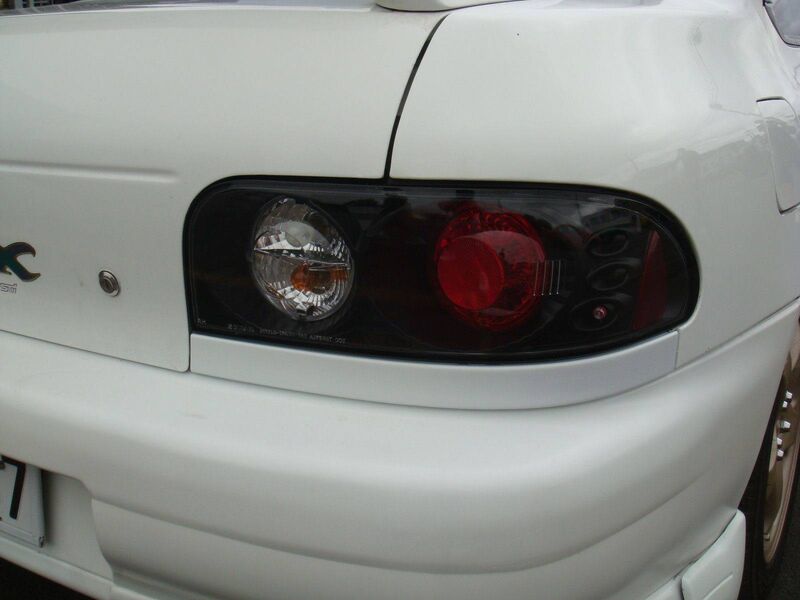 JDM Black Altezza Tail Lights Fit For Subaru Impreza Sedan GC8 WRX STI Turbo RX 1992-2000 TL-SB034LS - Machter