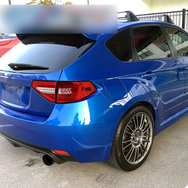 Spec D Smoke 3D LED Tail Light Dynamic Signal Fit For Subaru Impreza G3 WRX RS STI Hatchback TL-SB052LS - Machter