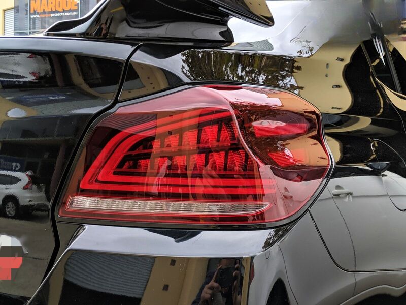 Clear Red Full LED V3 Dynamic Indicator LED Tail Lights Fit For Subaru WRX STI VA 2015-2021 TL-SB058LS - Machter