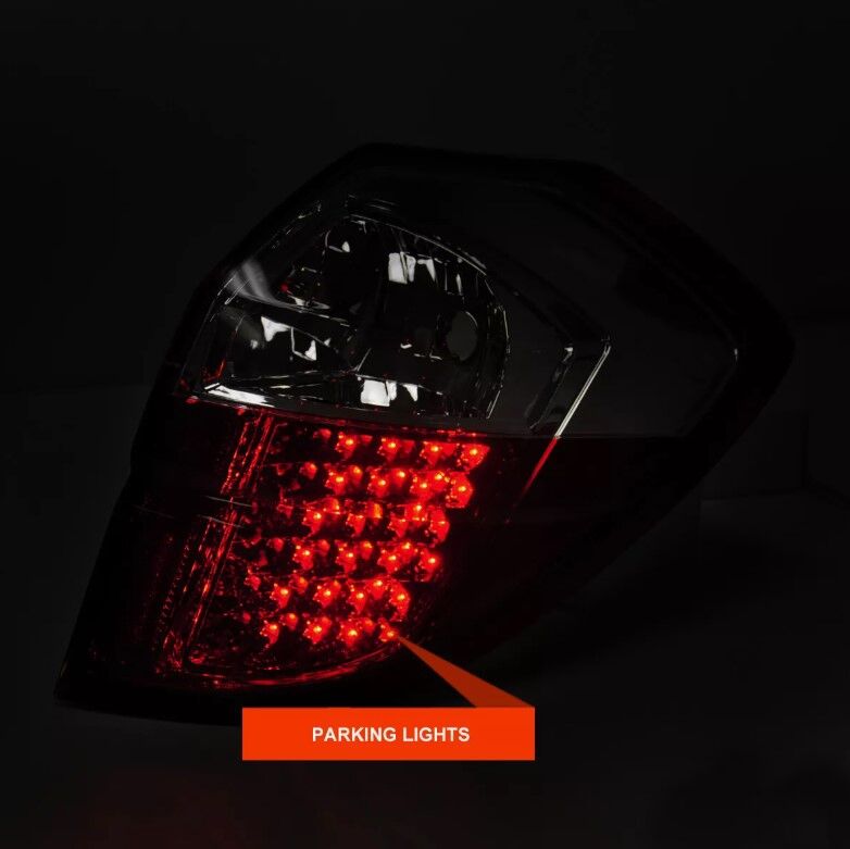 Clear Red LED Tail Lights Fit For Subaru Legacy Liberty Outback 2003-2009 TL-SB061LS - Machter