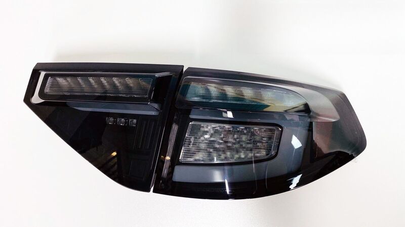 Black Edition 3D Dynamic Indicator LED Taillight Fit For Subaru Impreza WRX RS STI Hatchback TL-SB066LS - Machter