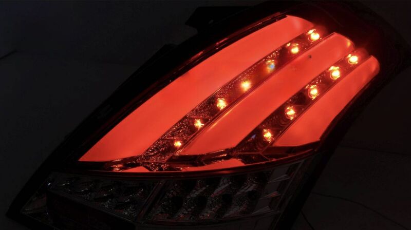 Smoke Full LED Tail Lights Fit For Suzuki Swift FZ GA GLX GL 2011-2016 TL-SU026LS - Machter