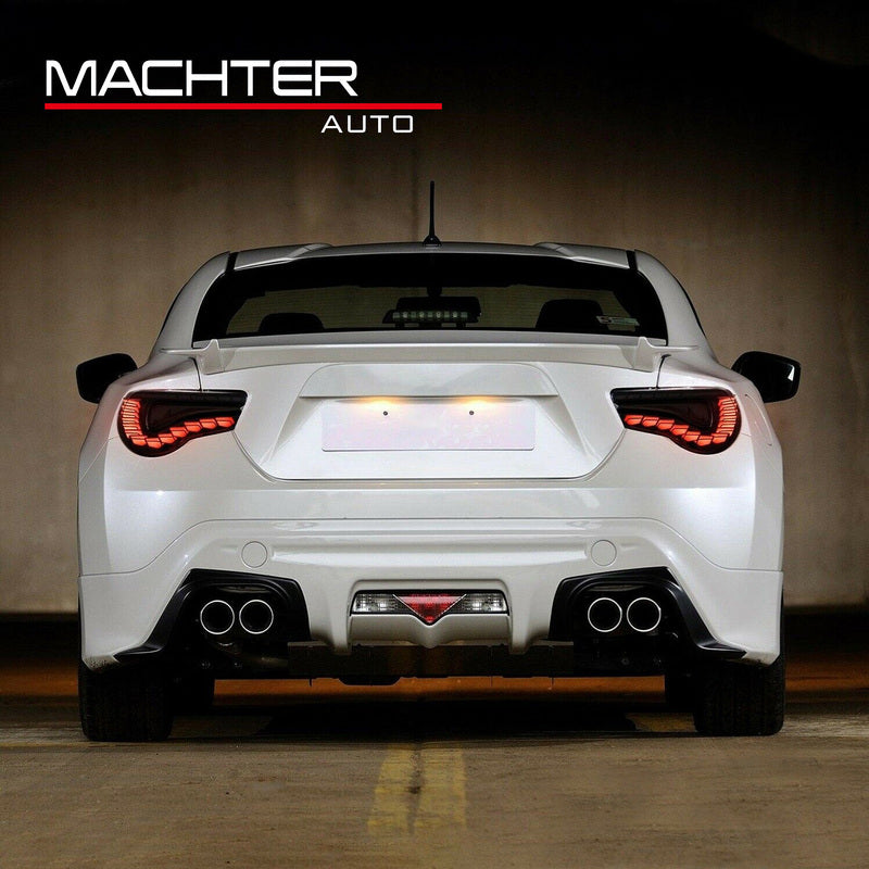 Vland V2 Smoke LED Tail Lights Fit For Toyota 86 GT GTS For Subaru BRZ 2012-2021 TL-TA011LS - Machter
