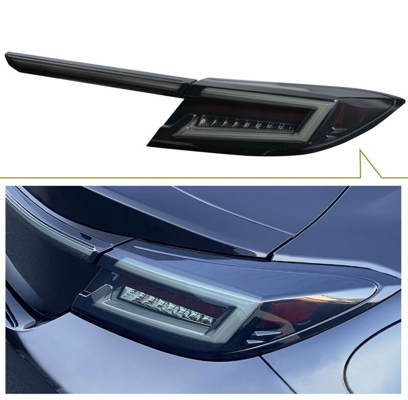 Intec Smoke LED Dynamic Tail Lights Fit For Toyota 86 GR86 For Subaru BRZ 2022-2023 TL-TA021LS - Machter