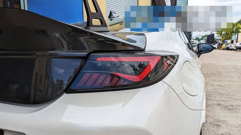 OLM Black Edition LED Dynamic Tail Lights Fit For Toyota 86 GR86 For Subaru BRZ 2022-2023 TL-TA027LS - Machter