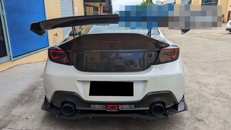 OLM Black Edition LED Dynamic Tail Lights Fit For Toyota 86 GR86 For Subaru BRZ 2022-2023 TL-TA027LS - Machter