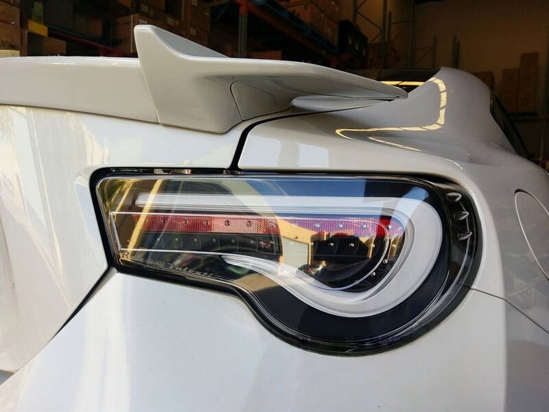 Black LED Tail Lights Fit For Toyota 86 FT86 GT GTS For Subaru BRZ 2012-2021 TL-TA030LS - Machter