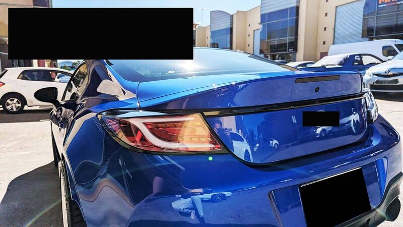 Clear Red LED Dynamic Tail Lights Fit For Toyota 86 GR86 For Subaru BRZ 2022-2023 TL-TA034LS - Machter
