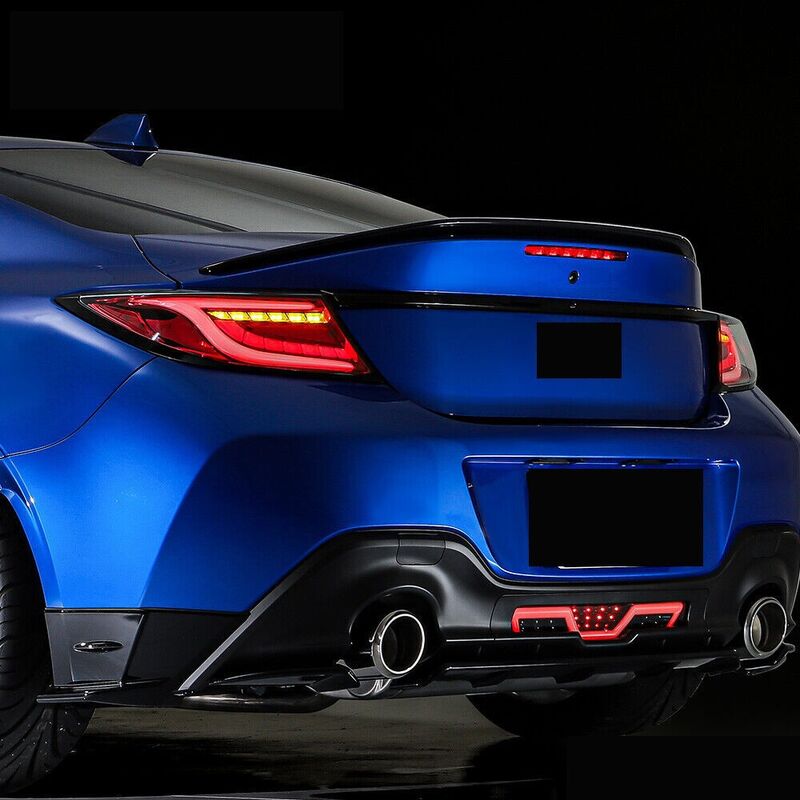 Clear Red LED Dynamic Tail Lights Fit For Toyota 86 GR86 For Subaru BRZ 2022-2023 TL-TA034LS - Machter