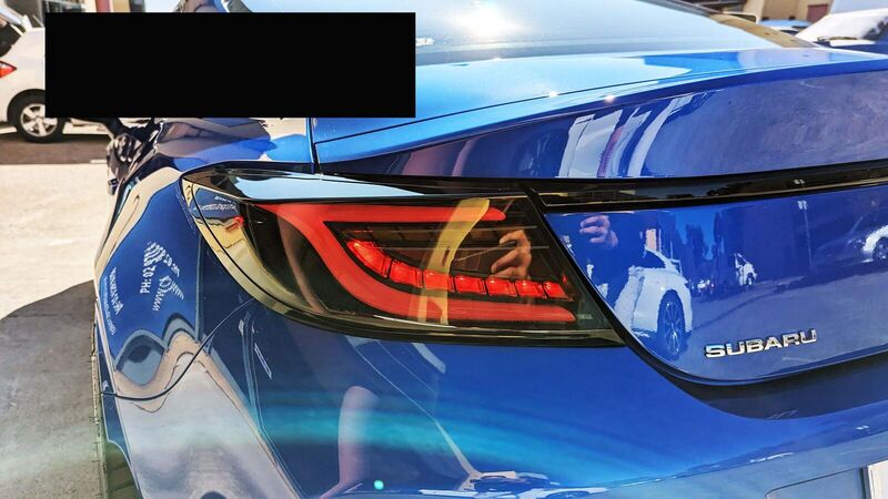 Black Edition LED Dynamic Tail Lights Fit For Toyota 86 GR86 For Subaru BRZ 2022-2023 TL-TA035LS - Machter