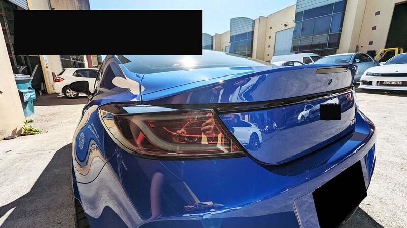 Smoke Red LED Dynamic Tail Lights Fit For Toyota 86 GR86 For Subaru BRZ 2022-2023 TL-TA037LS - Machter