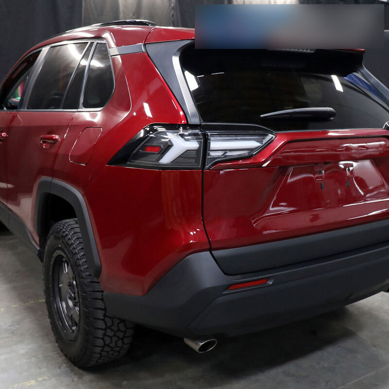 Spec D Black 3D LED Tail Lights Dynamic Signal Fit For Toyota Rav 4 2019-2023 TL-TA066LS - Machter