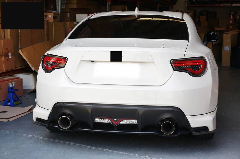 Black Red LED Tail Light Fit For Toyota 86 FT86 GT GTS For Subaru BRZ 2012-2021 TL-TA068LS - Machter