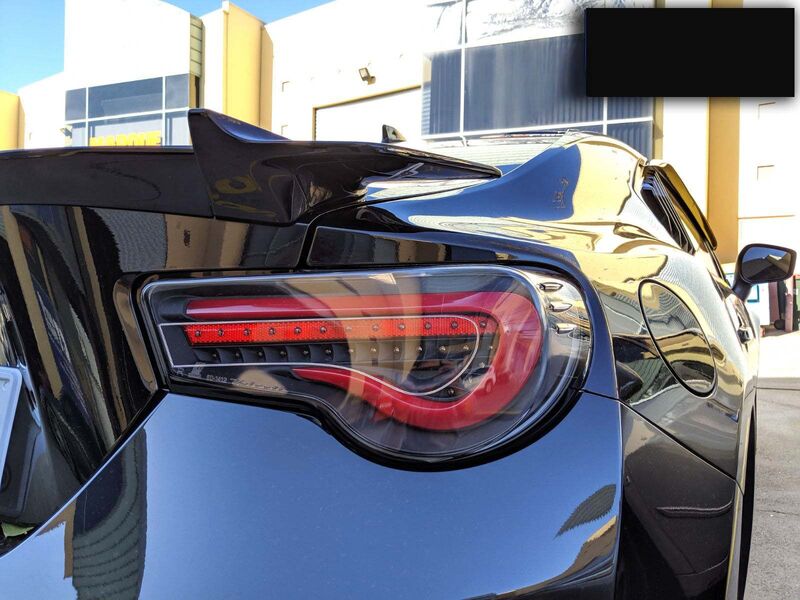 Black Red LED Tail Light Fit For Toyota 86 FT86 GT GTS For Subaru BRZ 2012-2021 TL-TA068LS - Machter