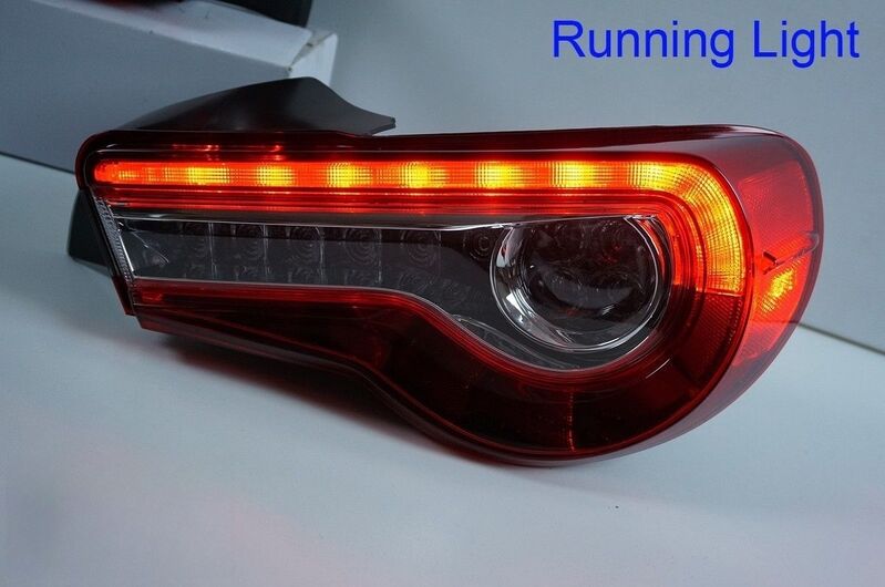 OEM Style Clear Red LED Tail Lights Dynamic Blinker Fit For Toyota 86 For Subaru BRZ 2012-2021 TL-TA075LS - Machter