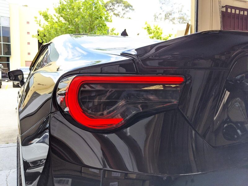 3D Light Bar Smoke Taillights Dynamic Blinker Fit For Toyota 86 GT GTS For Subaru BRZ ZN6 2012-2021 TL-TA077LS - Machter