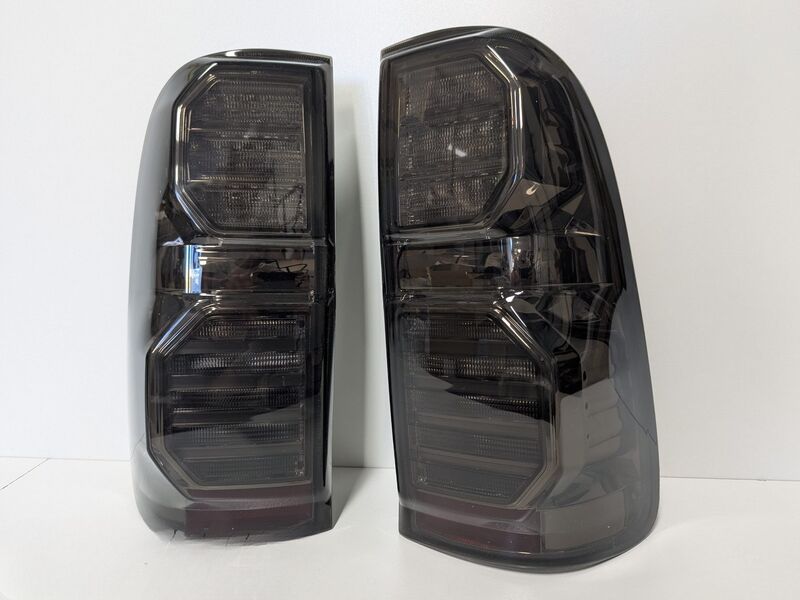 Smoke LED Taillights Fit For Toyota Hilux SR5 VIGO 2011-2014 TL-TA079LS - Machter