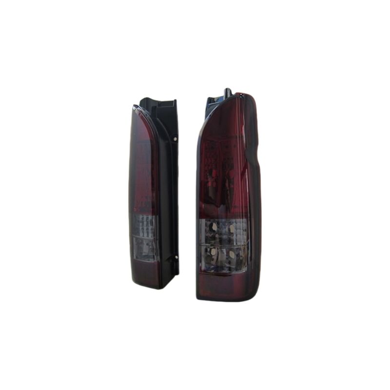 Smoke Red Tail Lights Fit For Toyota Hiace VAN 2004-2020 TL-TA083LS - Machter