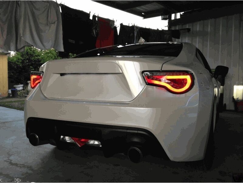 Smoke LED Dynamic Tail Lights Fit For Toyota 86 Subaru BRZ ZN6 2012-2021 TL-TA089LS - Machter