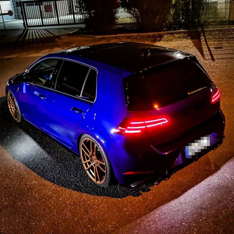 R Style Red Full LED Dynamic Tail Lights Fit For VW Golf 7 VII 2014-2018 TL-VW023LS - Machter