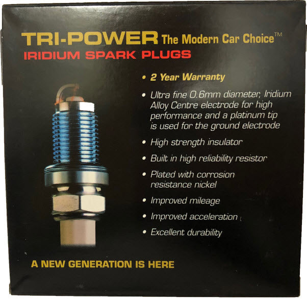 Iridium Spark Plug Fits Suzuki Swift FZ ZC82S TPX046 - TRI-POWER