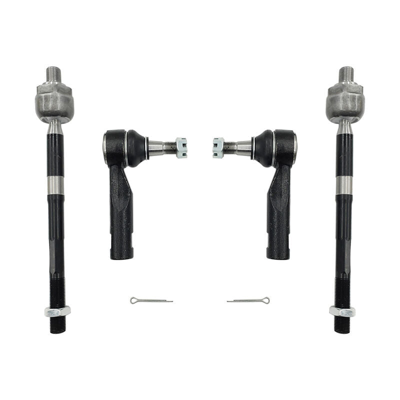 4Pieces Tie Rod Rack End Set Fit For Holden Commercial Colorado RC 4WD 07/2008-2011 - Machter