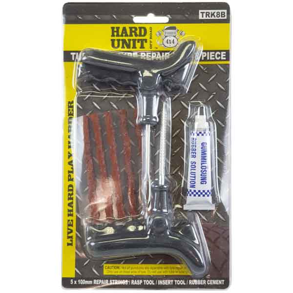 Tyre Repair Kit 8 Piece Set - HARD UNIT | Universal Auto Spares