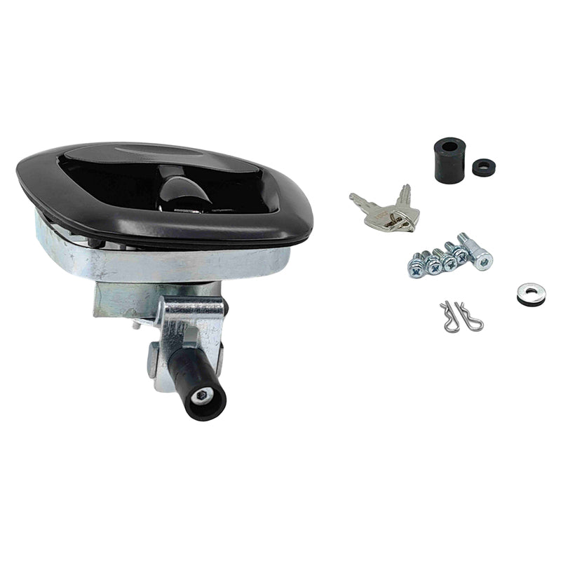 1 x Truck Trailer Twist Lock Whale Tail Lock With Powder Coated Steel Fit For Canopies Trailers Utes Toolboxes TTL-002 - Machter