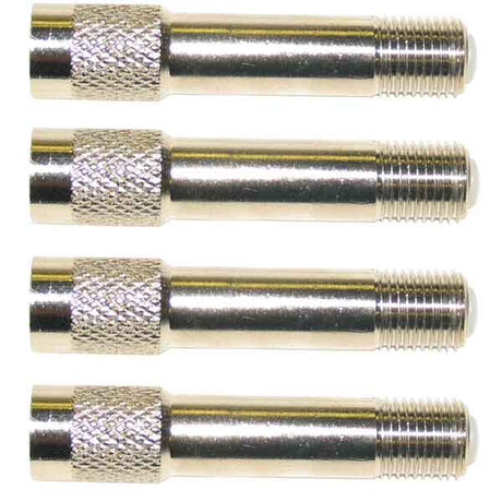 Valve Extensions Metal Long Type Set of 4 32mm - AUTOKING | Universal Auto Spares