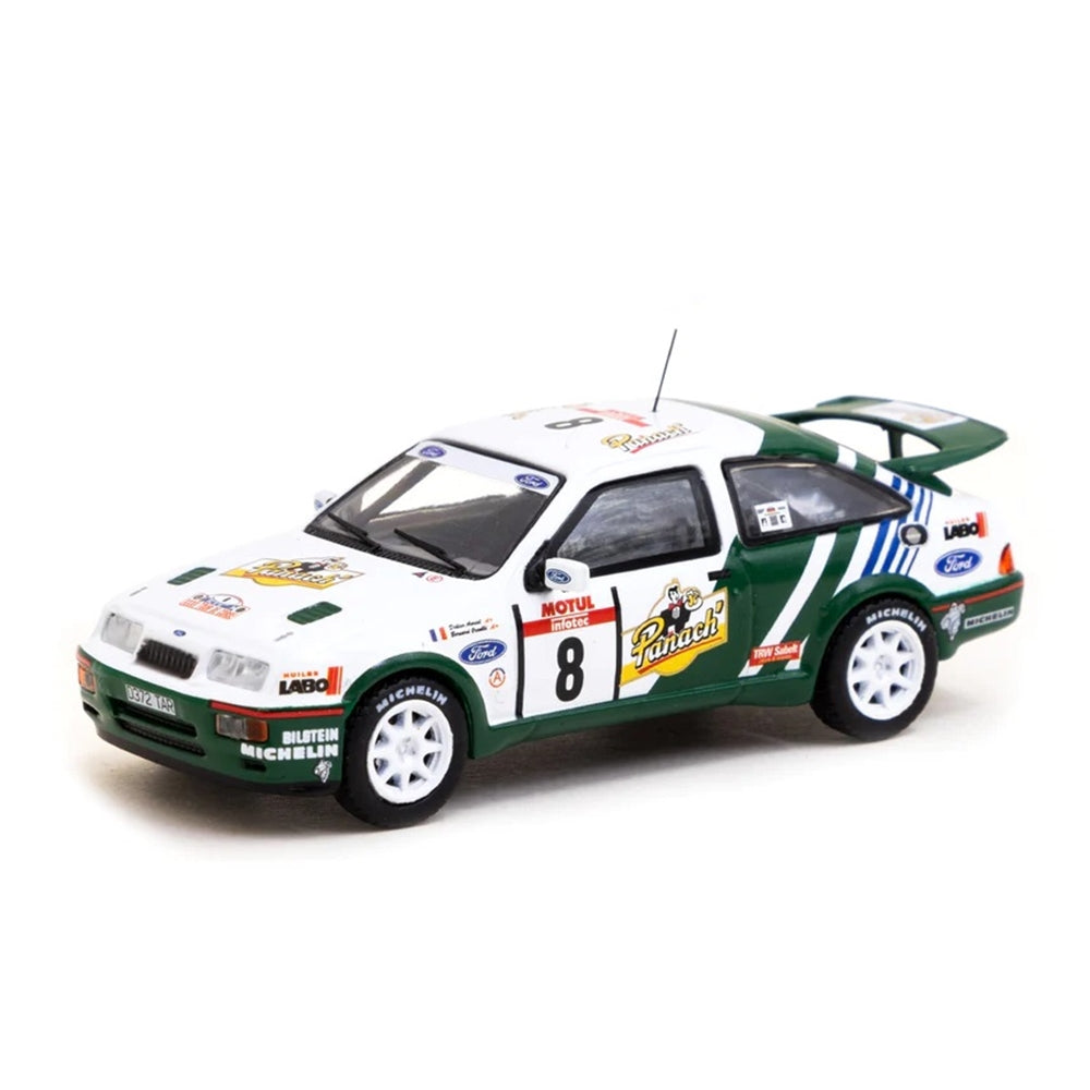 1988 Ford Sierra RS Cosworth Tour de Corse Rallye de France Winner Auriol Didier / Occelli Bernard Diecast Model Car 1:64 Scale (Approx. 7cm) Collectible | Universal Auto Spares