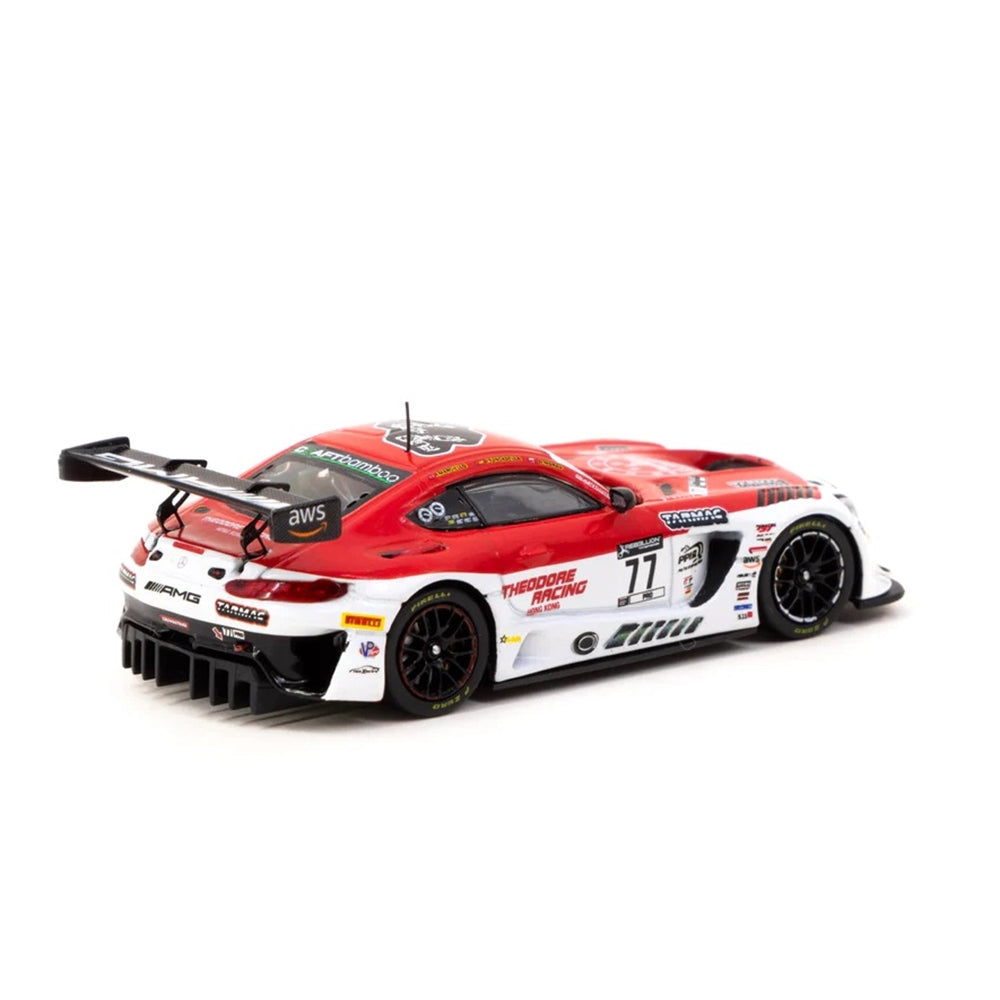 2022 Mercedes-AMG GT3 Indianapolis 8 Hour Winner Craft-Bamboo Racing R. Marciello / D. Juncadella / D. Morad Diecast Model Car 1:64 Scale (Approx. 7cm) Collectible | Universal Auto Spares