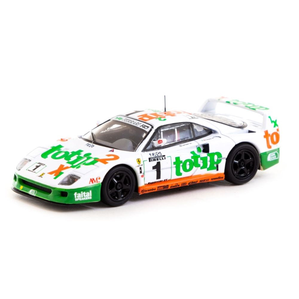 1994 Ferrari F40 GT Italian GT Championship F. D'Amore / O. Larrauri Diecast Model Car 1:64 Scale (Approx. 7cm) Collectible | Universal Auto Spares