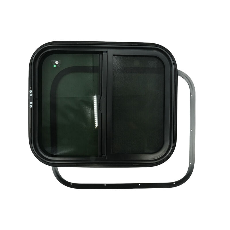 Caravan Sliding Window 600x500mm Fit For UTE Canopies RV Caravans Motor Homes Horse Floats 30-90mm Caravan Wall Thickness UTEW-002 - Machter